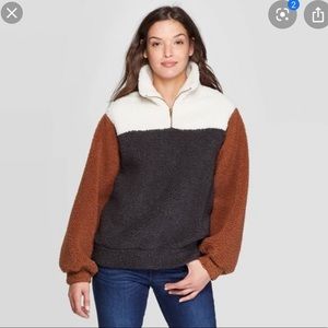 Target Sherpa sweatshirt